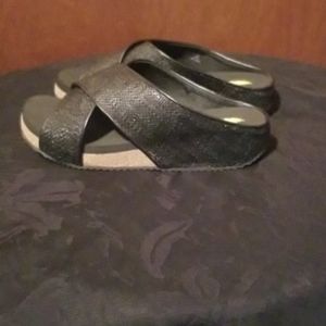Voltalie Black Flip Flops